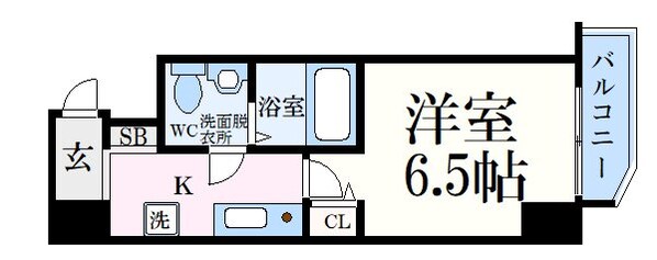 高速神戸駅 徒歩2分 3階の物件間取画像